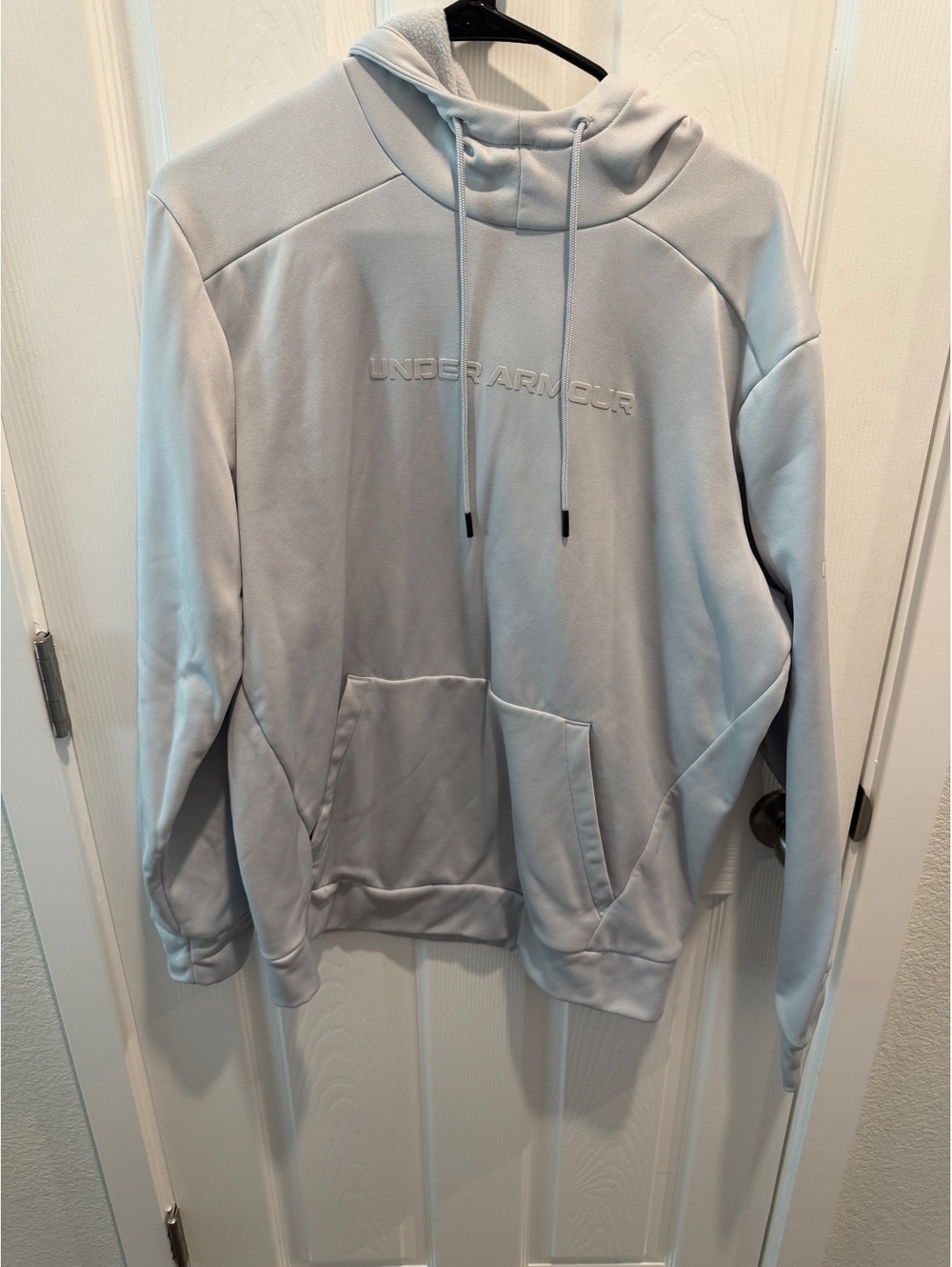 Under Armour light gray pullover hoodie